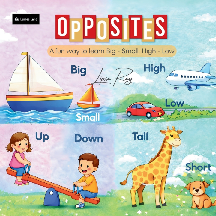 Kniha Opposites Lipsa Ray