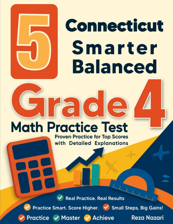Kniha 5 Connecticut Smarter Balanced Grade 4 Math Practice Tests Reza Nazari