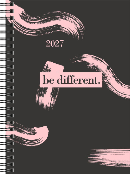 Koledar/Rokovnik Buchkalender Mod. Timing 1 2027 be different, A5, Papier 