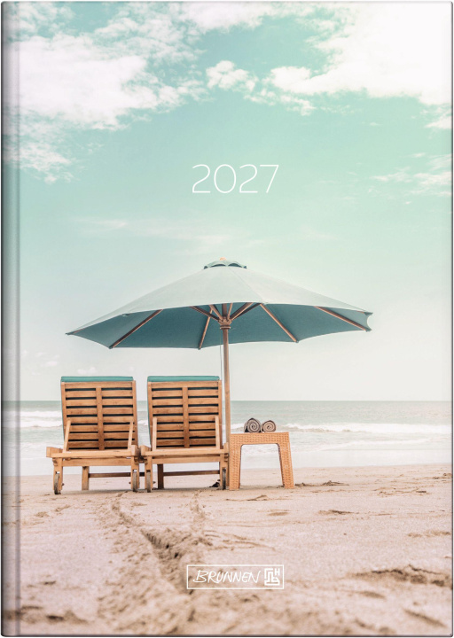 Kalendár/Diár Buchkalender Mod. 795 2027 Sunbeds, A5, Papier 