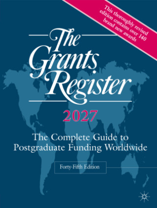 Kniha The Grants Register 2027 Palgrave Macmillan