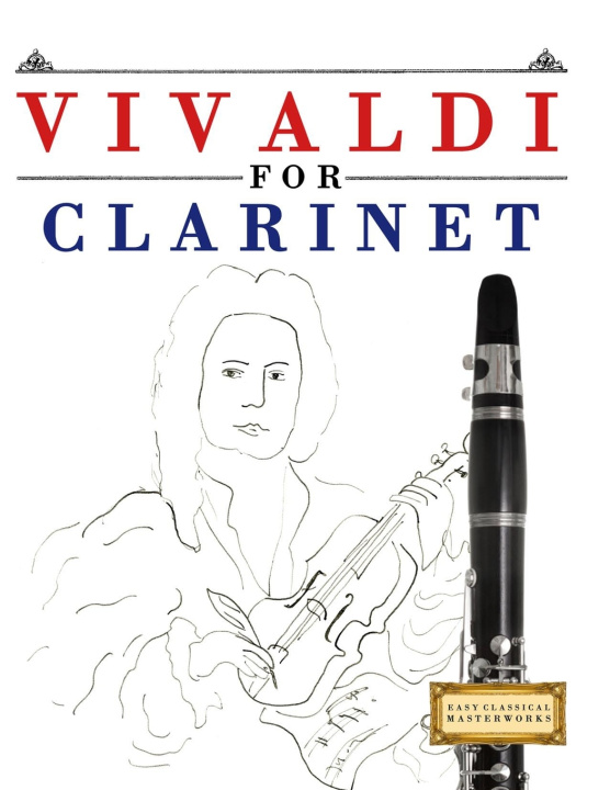 Kniha Vivaldi for Clarinet E.C. Masterworks