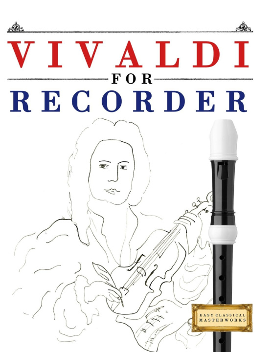 Kniha Vivaldi for Recorder E.C. Masterworks