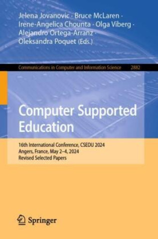 Kniha Computer Supported Education Jelena Jovanovic