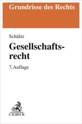 Book Gesellschaftsrecht Carsten Schäfer