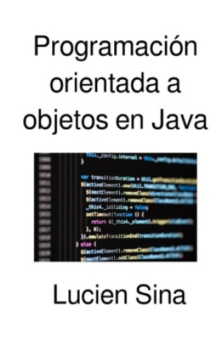 Könyv Programación orientada a objetos en Java Lucien Sina