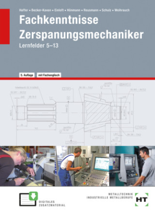 Knjiga Fachkenntnisse Zerspanungsmechaniker Reiner Haffer