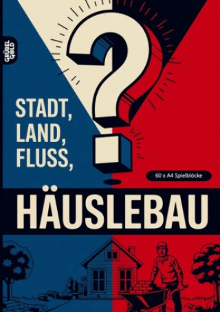 Knjiga Stadt, Land, Fluss, Häuslebau Grübelgold Rätselhefte