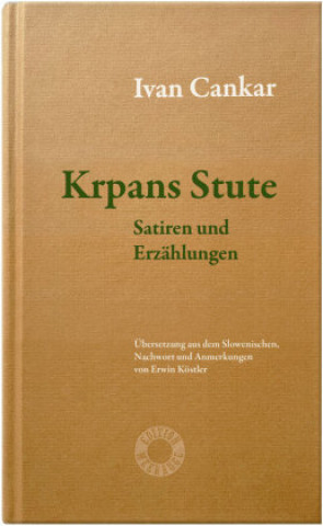 Book Krpans Stute Ivan Cankar