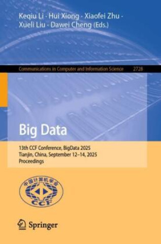 Kniha Big Data Keqiu Li