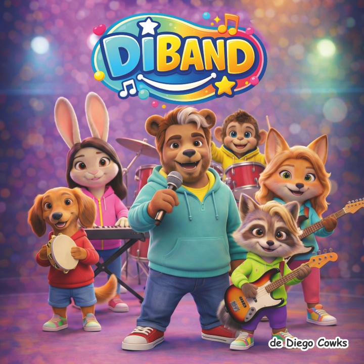 Kniha DIBAND Diego Cowks