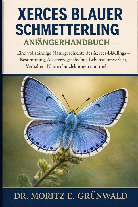 Kniha XERCES BLAUER SCHMETTERLING - ANFÄNGERHANDBUCH Dr. Moritz E. Grünwald