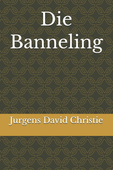 Livro Die Banneling Jurgens David David Christie