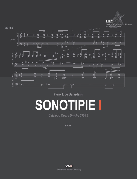 Libro Sonotipie Piero T. de Berardinis