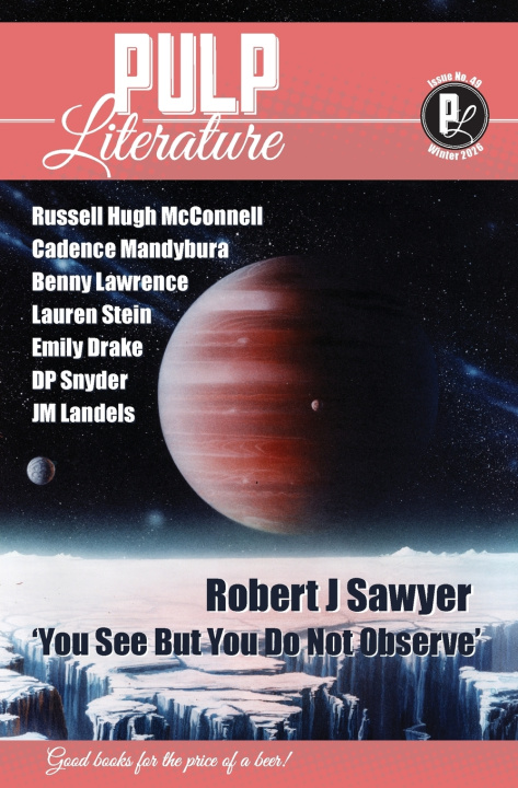 Kniha Pulp Literature Winter 2026 Robert J Sawyer