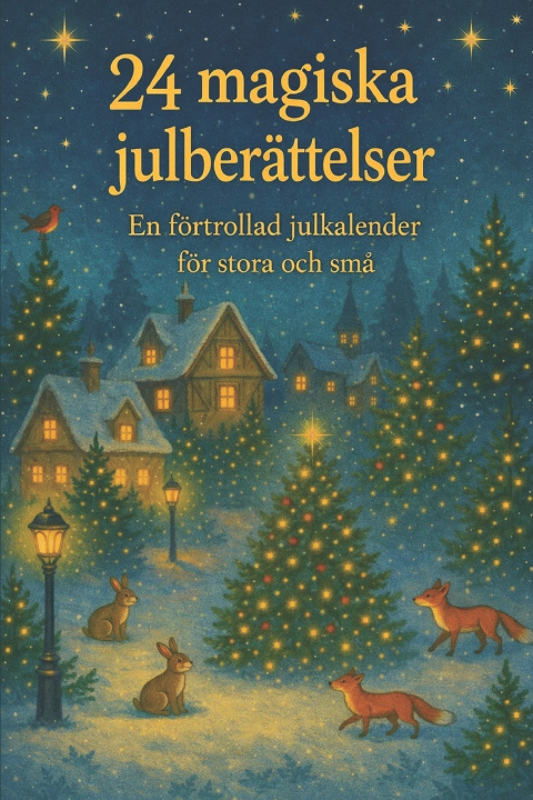 Kniha 24 magiska julberättelser Tansia Founar