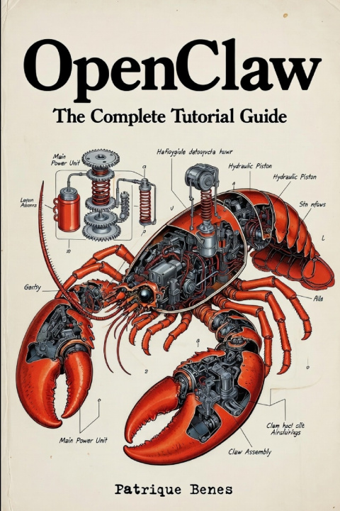 Kniha OpenClaw The Complete Tutorial Guide Patrique Benes
