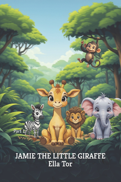 Knjiga JAMIE THE LITTLE GIRAFFE Ella Tor
