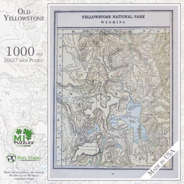 Hra/Hračka Old Yellowstone - 1000 Piece Jigsaw Puzzle 
