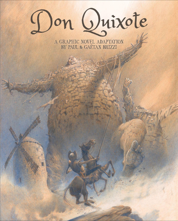 Kniha Don Quixote Paul Brizzi