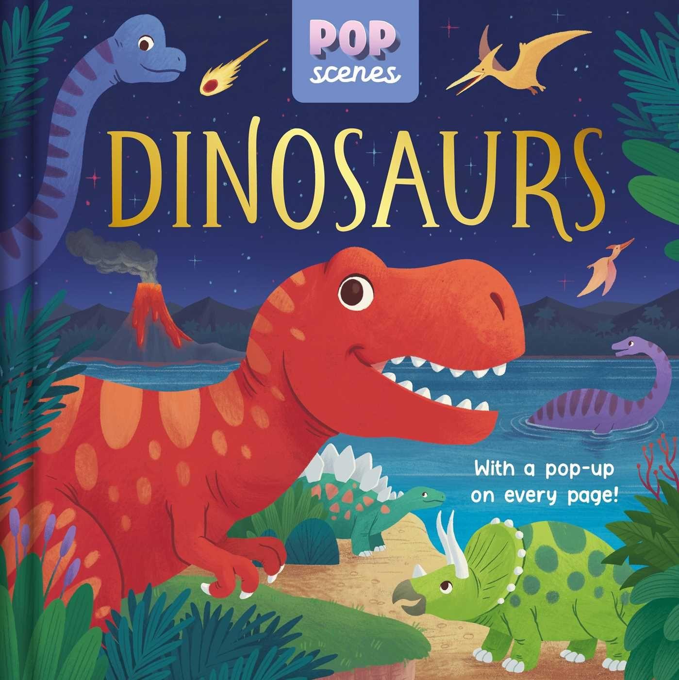 Kniha Pop Scenes: Dinosaurs Arief Putra