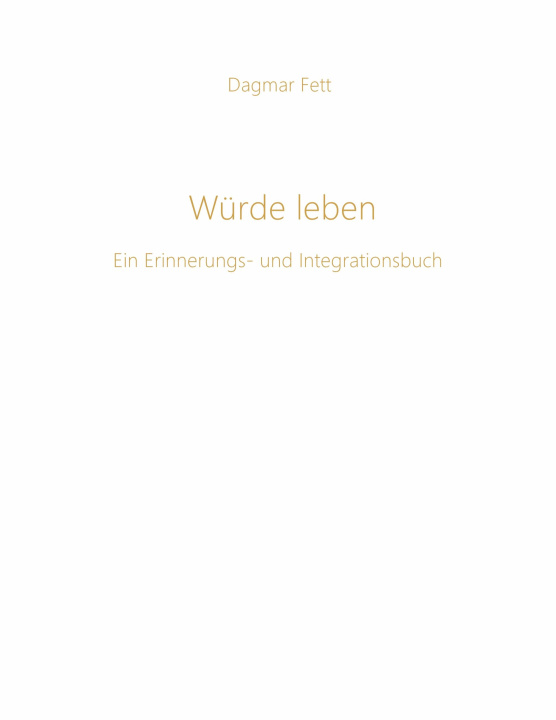 Kniha Würde leben 