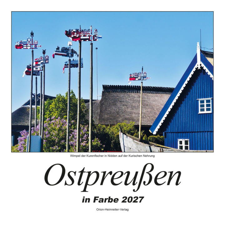 Kalender/Terminbuch Ostpreußen in Farbe 2027 