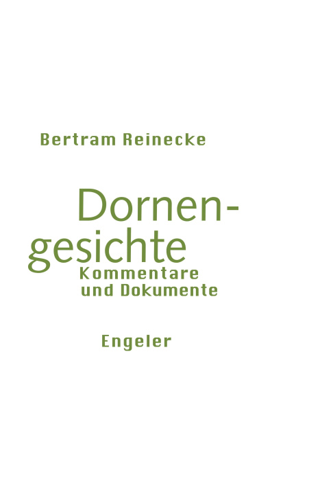 Kniha Dornengesichte 