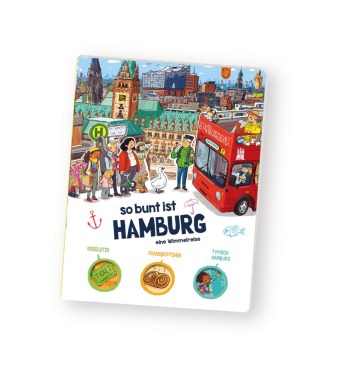 Kniha So bunt ist Hamburg Johannes Schimmsel Verlag