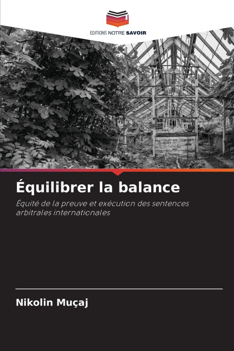 Kniha Équilibrer la balance Nikolin Muçaj
