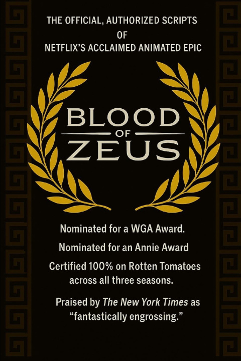 Kniha BLOOD OF ZEUS - Season 1 Script Vlas Parlapanides