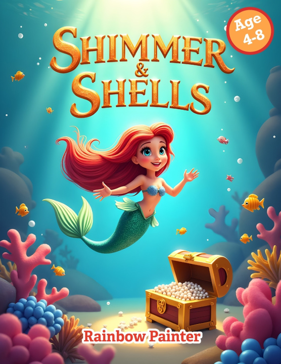 Kniha Shimmer & Shells Rainbow Painter
