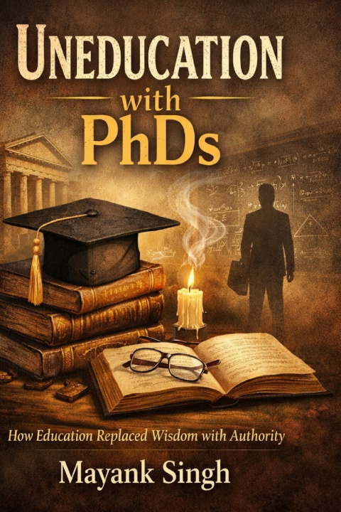 Kniha Uneducation with PhDs Mayank Singh