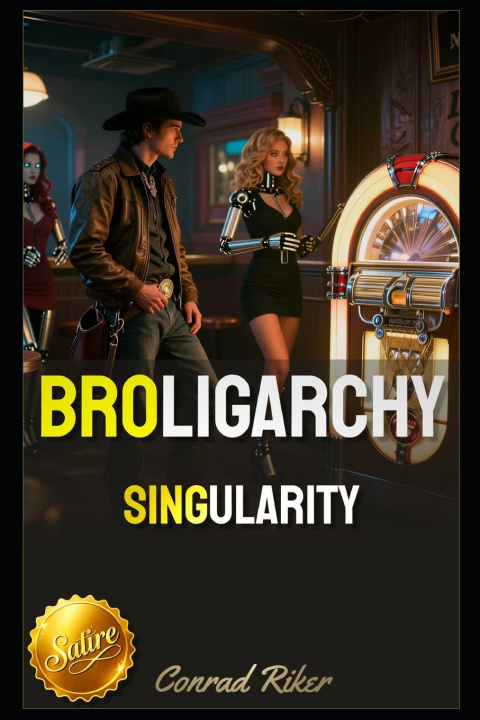Kniha Broligarchy Conrad Riker