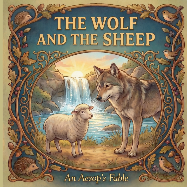Knjiga The Wolf and the Sheep Kira Joybrush
