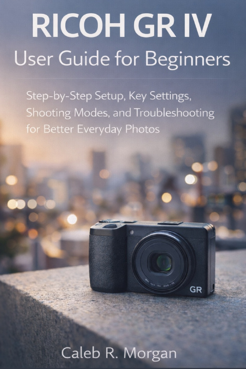 Książka RICOH GR IV User Guide for Beginners Caleb R. Morgan