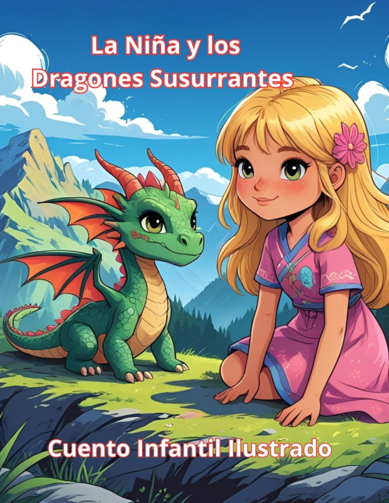 Kniha La Niña y los Dragones Susurrantes Cuento Infantil Ilustrado Rosa G. Pagano