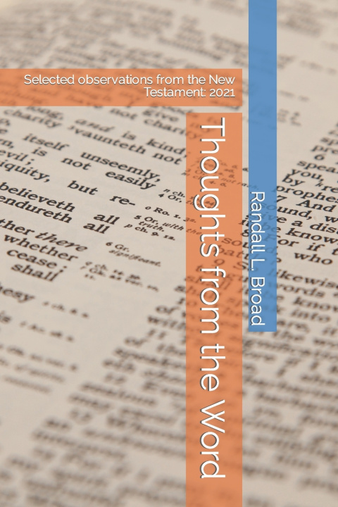 Kniha Thoughts from the Word Randall l. Broad