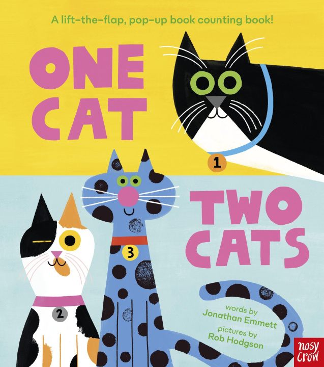 Kniha One Cat, Two Cats Rob Hodgson