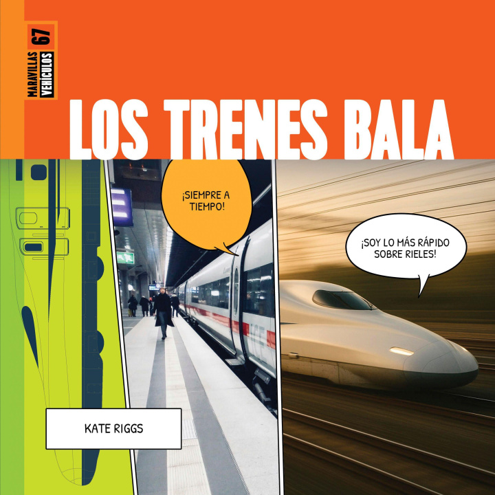 Kniha Los Trenes Bala 