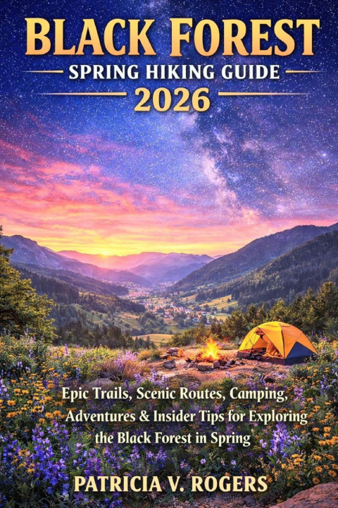 Kniha Black Forest Spring Hiking Guide 2026 Patricia V Rogers