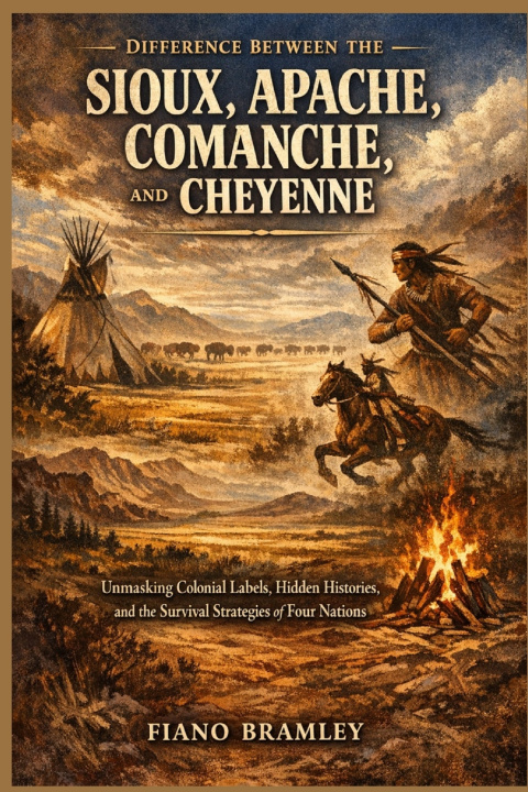 Könyv Difference Between the Sioux, Apache, Comanche, and Cheyenne Fiano Bramley