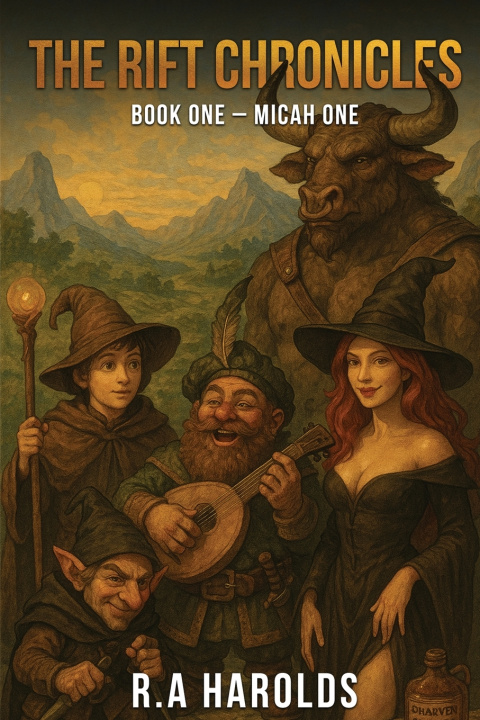 Kniha The Rift Chronicles R. A. Harolds