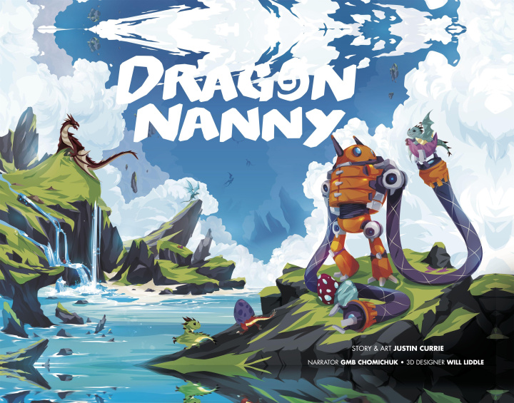 Kniha DRAGON NANNY CURRIE JUSTIN