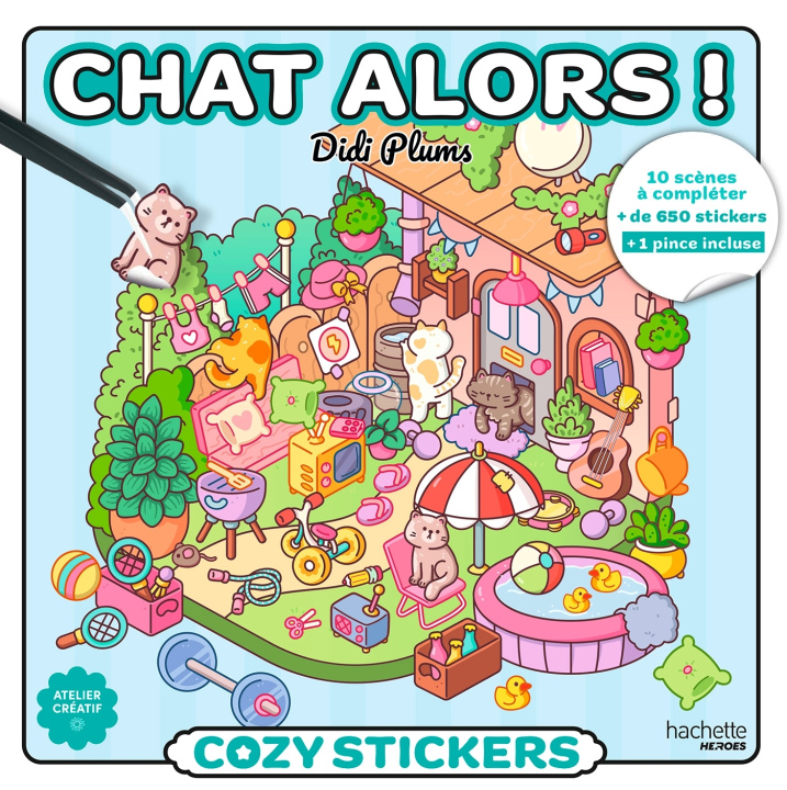 Βιβλίο Cozy Stickers Didi Plums 1 