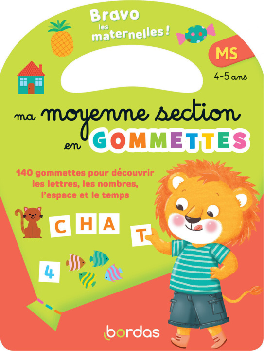 Kniha Ma moyenne section en gommettes Sophie Stepien