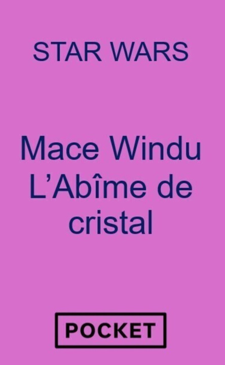 Kniha Star Wars - Mace Windu : L'Abîme de cristal Steven Barnes