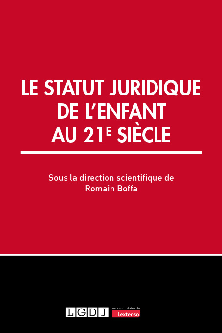 Kniha Le statut juridique de l’enfant au 21e siècle Boffa
