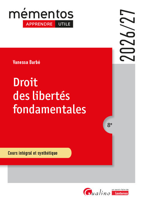 Knjiga Droit des libertés fondamentales Barbé