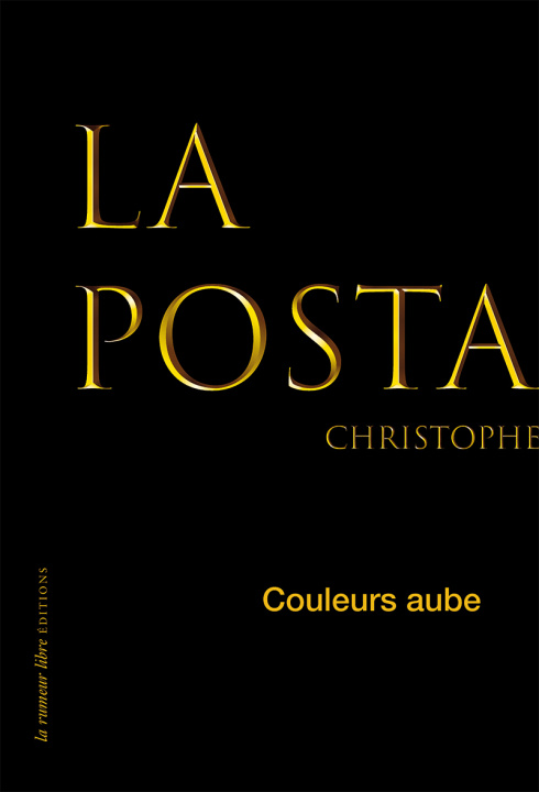 Kniha Couleurs aube La Posta